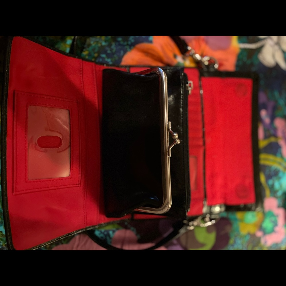 Hobo wallet purse with strap